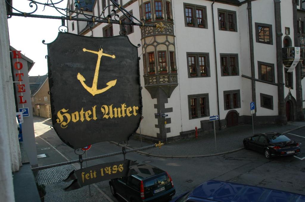 Hotel Anker Saalfeld Saale エクステリア 写真